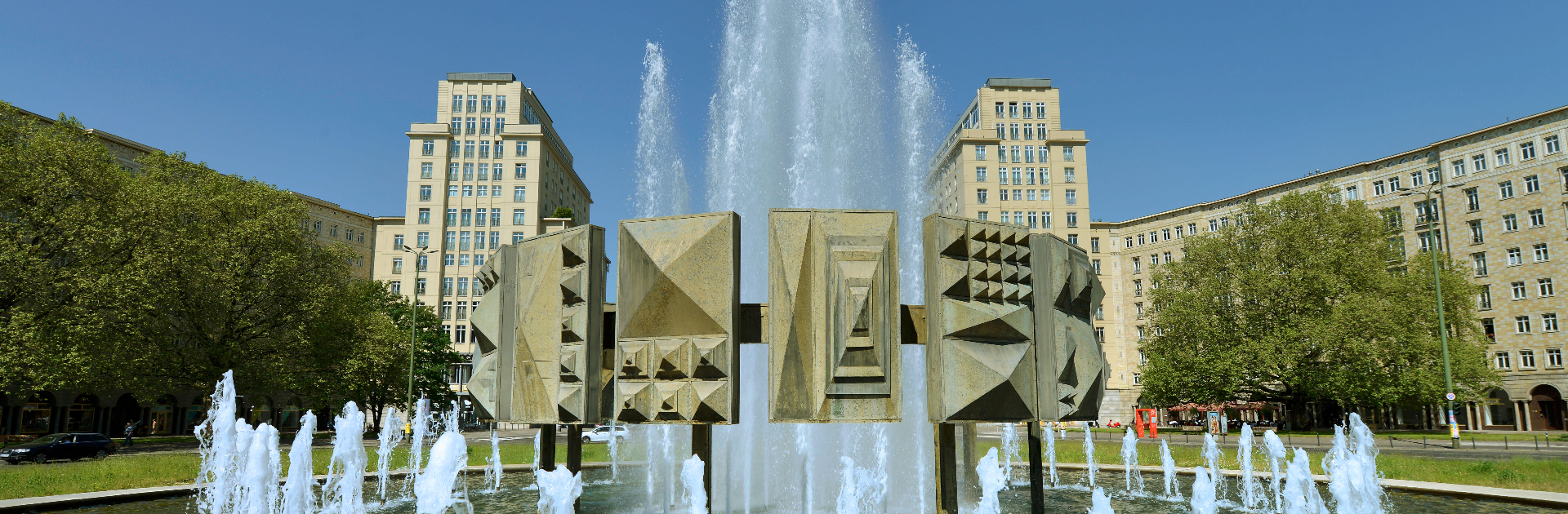 Springbrunnen am Strausberger Platz